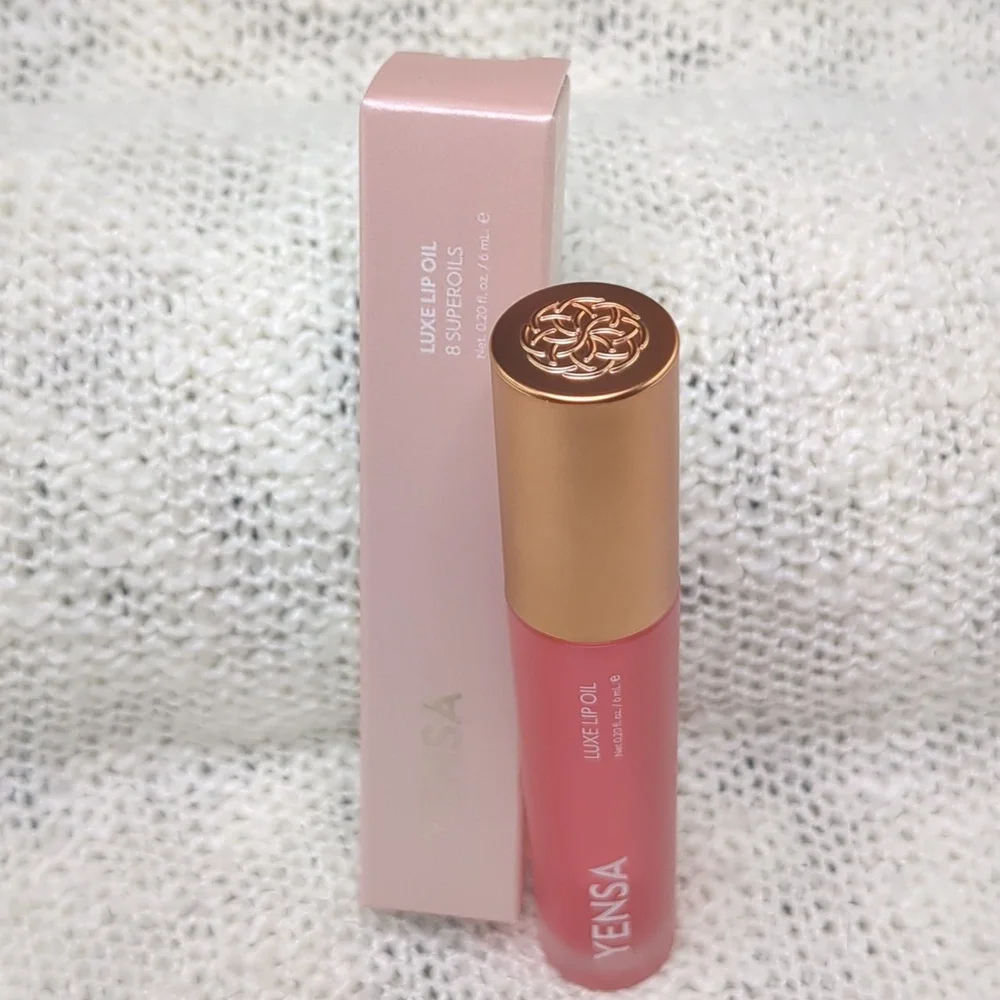 Yensa Luxe Lip Oil in Pink Shine, 6ml/0.20fl oz